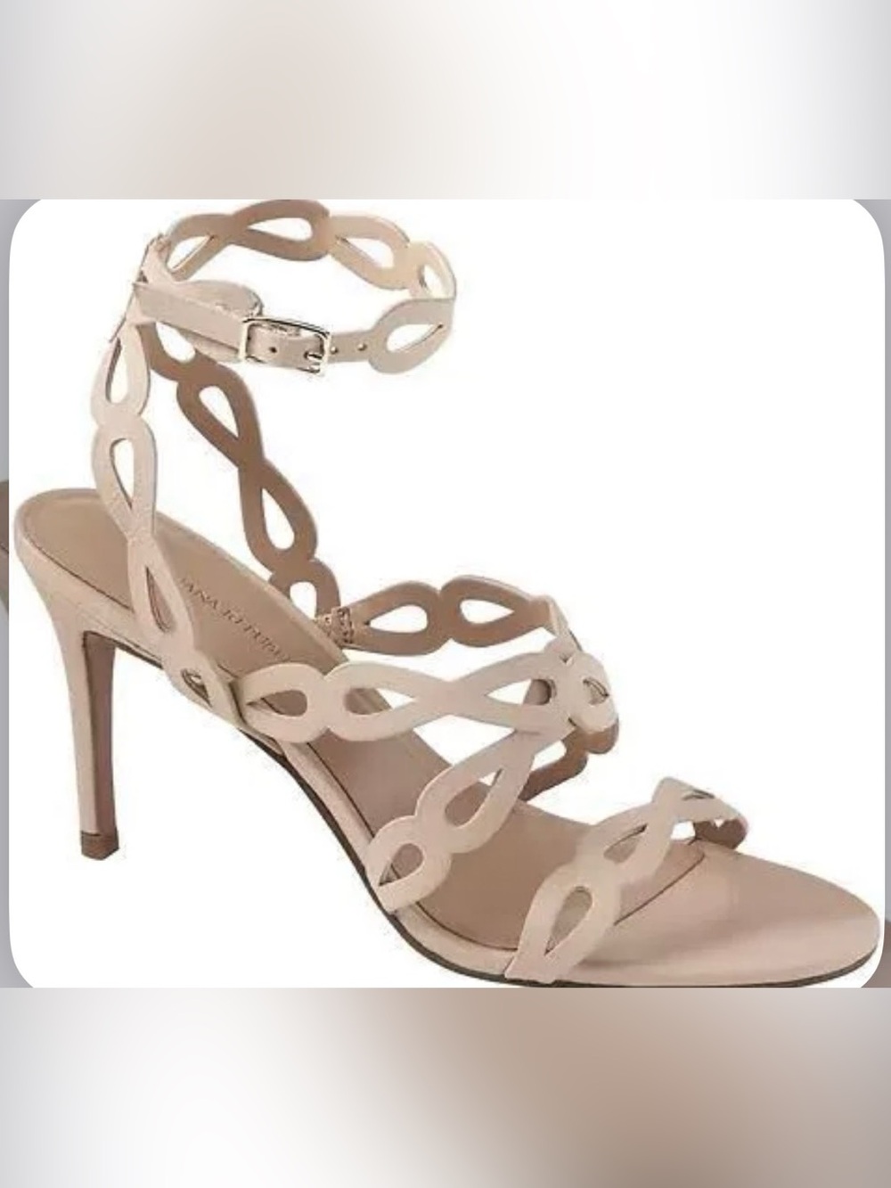 Banana Republic Laser cut heels size 8 1/2